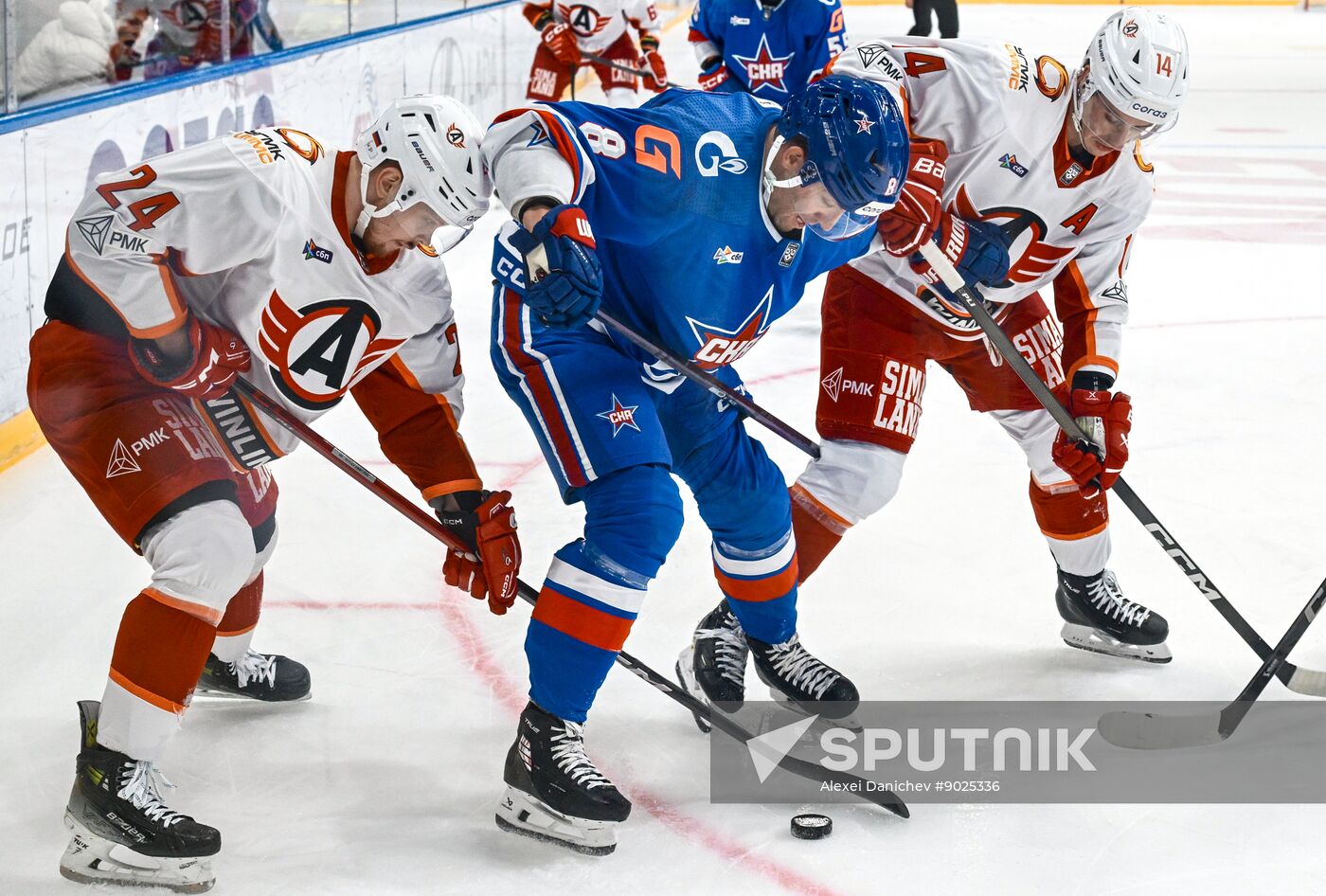 Russia Ice Hockey Kontinental League SKA - Avtomobilist