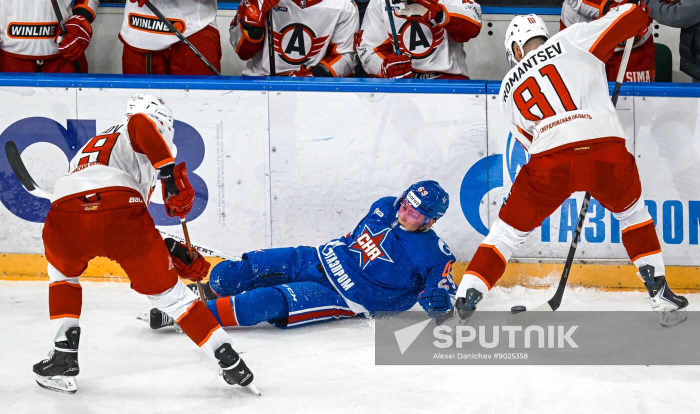 Russia Ice Hockey Kontinental League SKA - Avtomobilist