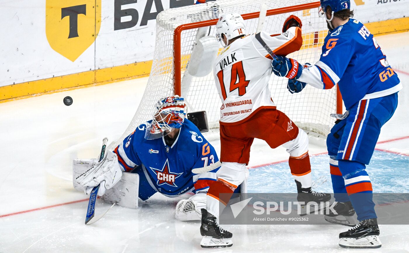 Russia Ice Hockey Kontinental League SKA - Avtomobilist