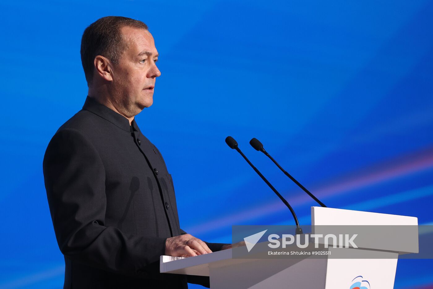 Russia Medvedev Women's Movement Forum