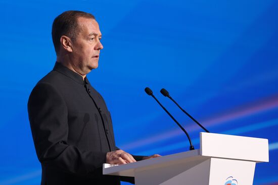 Russia Medvedev Women's Movement Forum