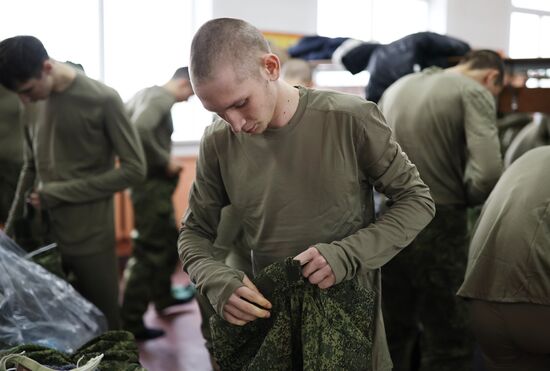 Russia Defence Conscripts