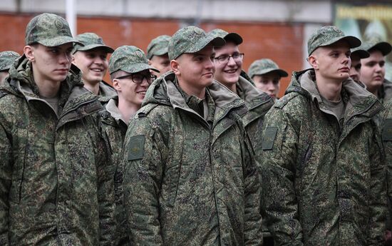 Russia Defence Conscripts