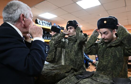 Russia Defence Conscripts