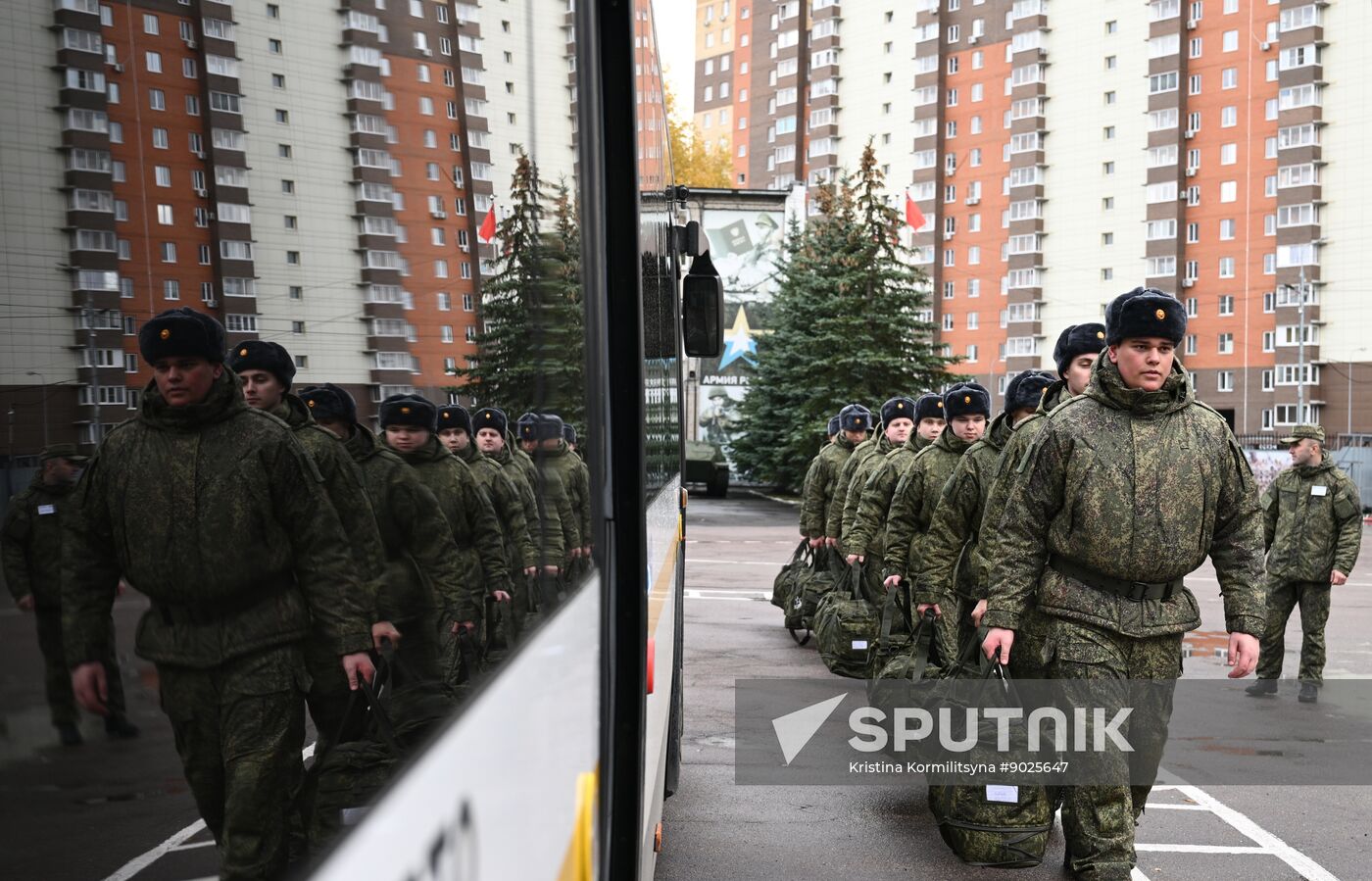 Russia Defence Conscripts