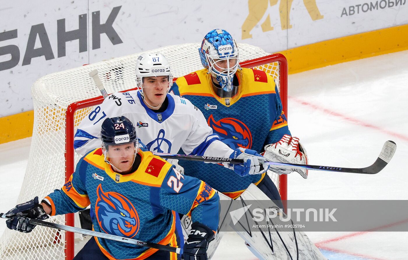 Russia Ice Hockey Kontinental League Dragons - Dynamo