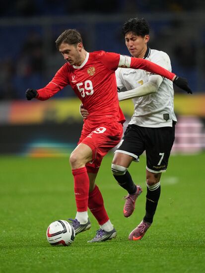 Russia Soccer Friendly Russia - Bolivia