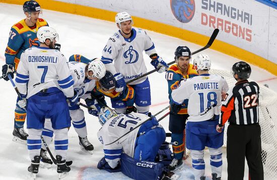 Russia Ice Hockey Kontinental League Dragons - Dynamo