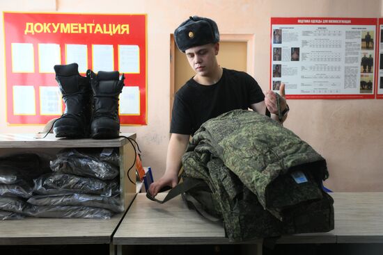 Russia Defence Conscripts