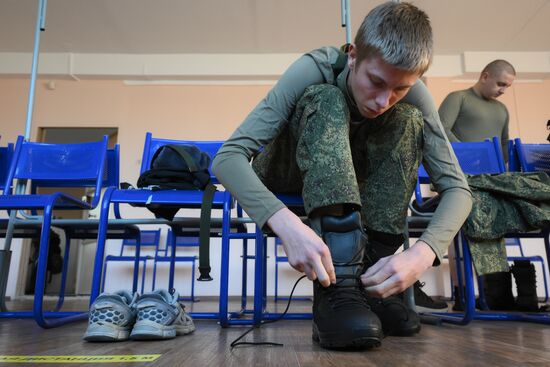 Russia Defence Conscripts
