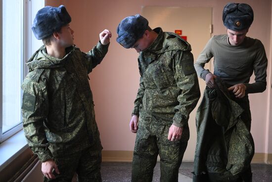 Russia Defence Conscripts