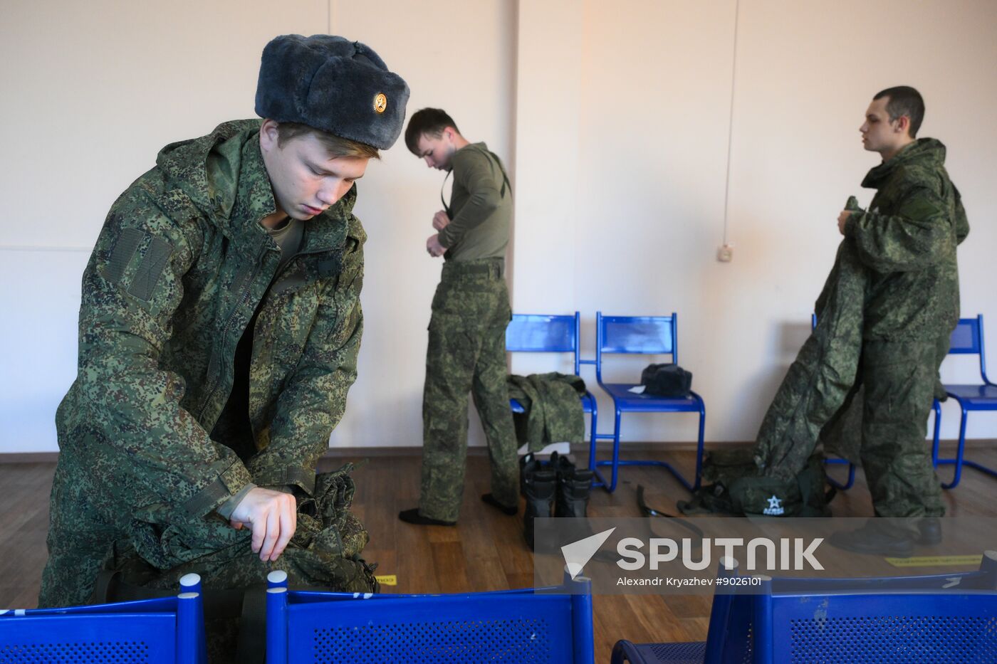 Russia Defence Conscripts