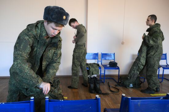 Russia Defence Conscripts