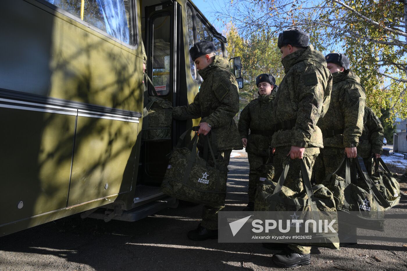 Russia Defence Conscripts