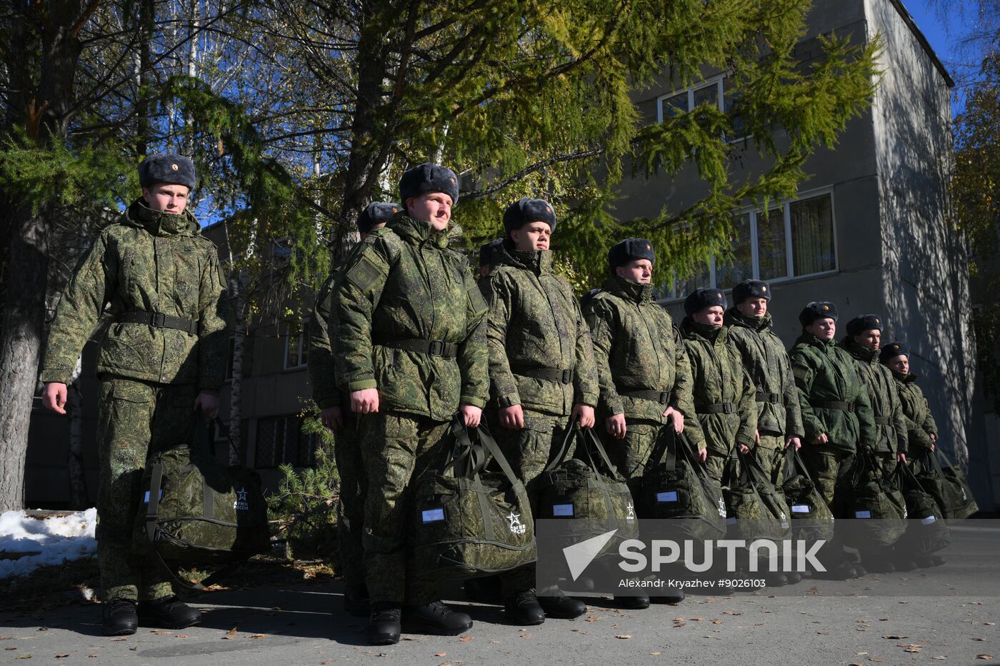 Russia Defence Conscripts