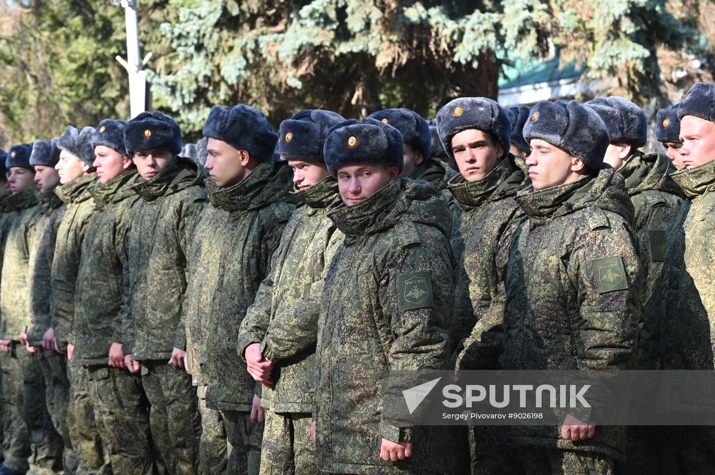 Russia Defence Conscripts