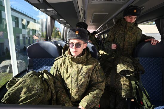 Russia Defence Conscripts