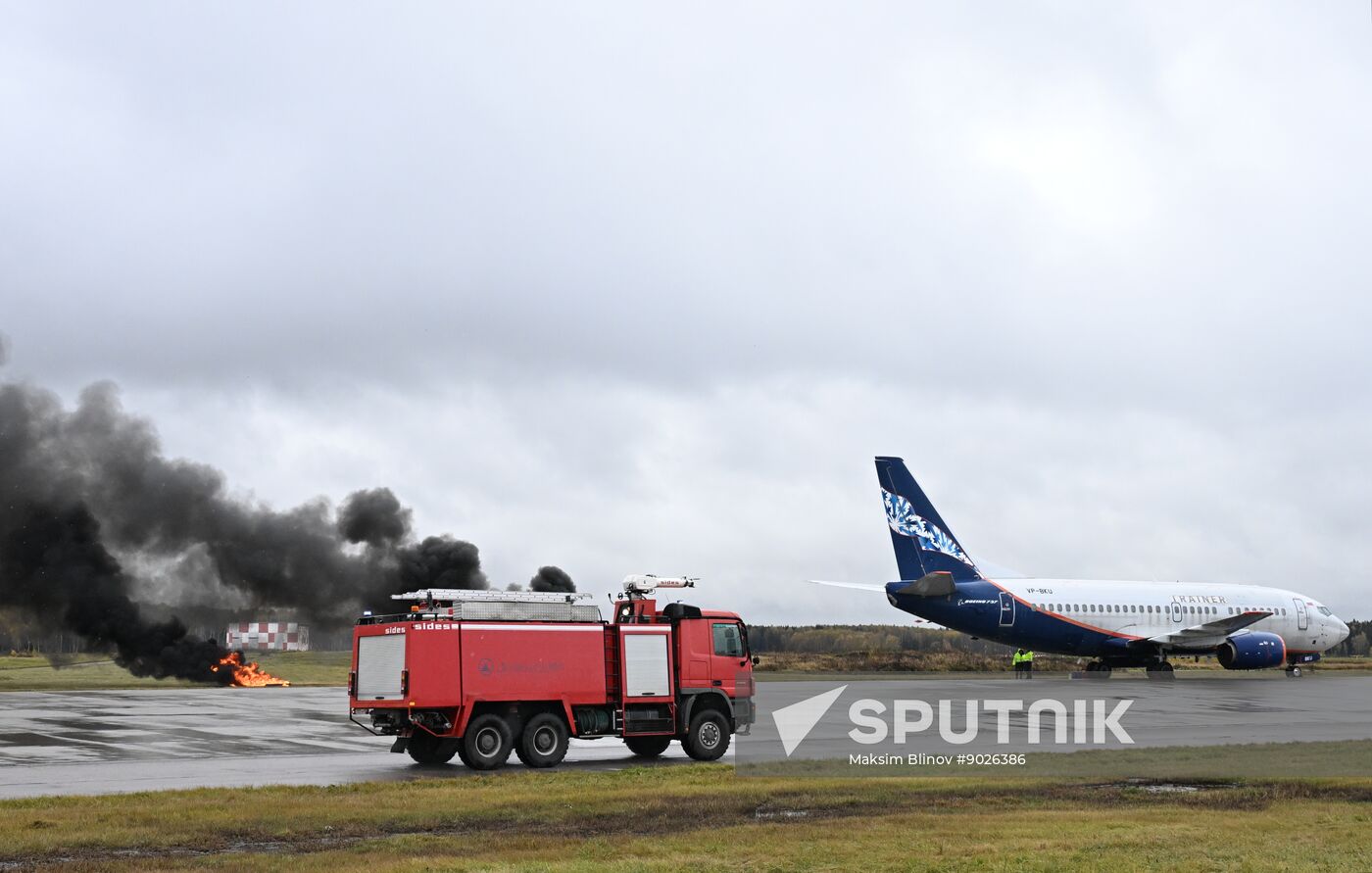 Russia Airport Emergency Exercises