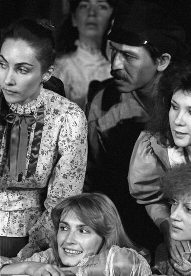 Scene from Tevye the Dairyman