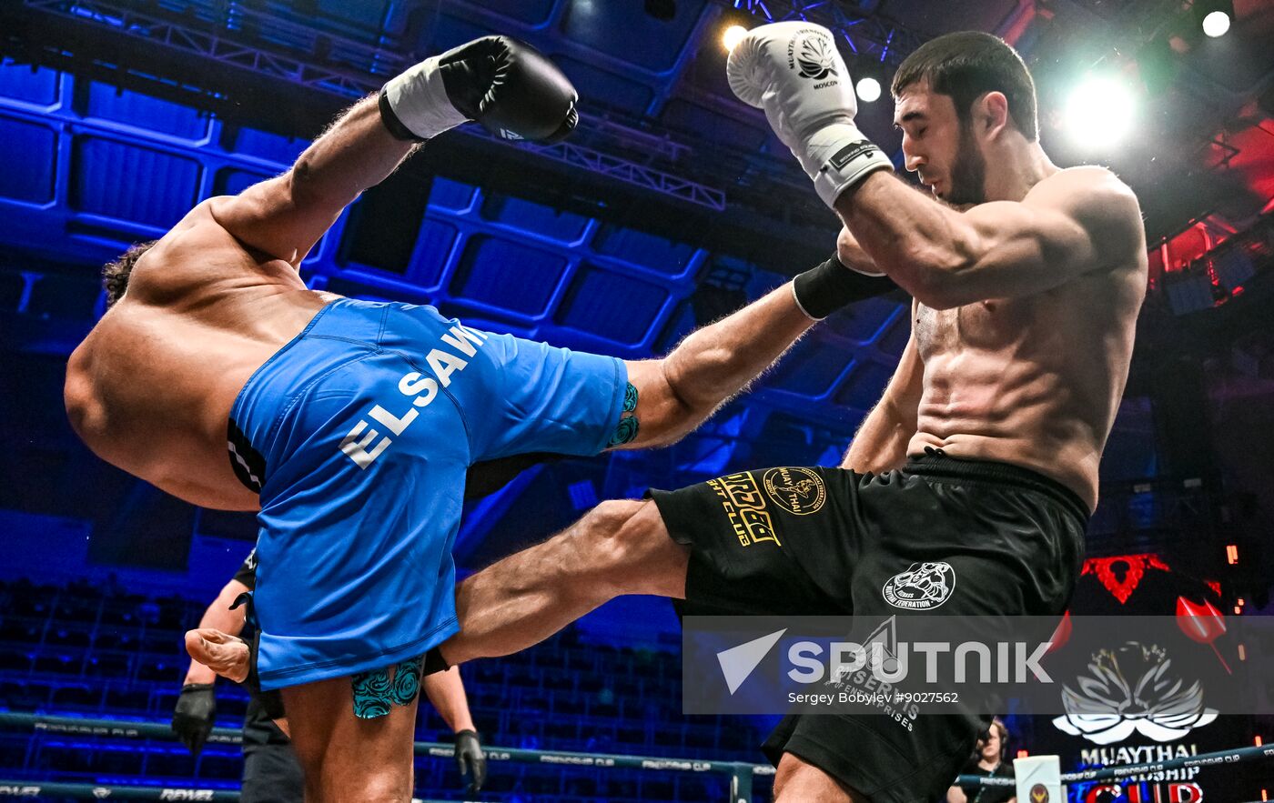 Russia Martial Arts Muaythai Friendship Cup