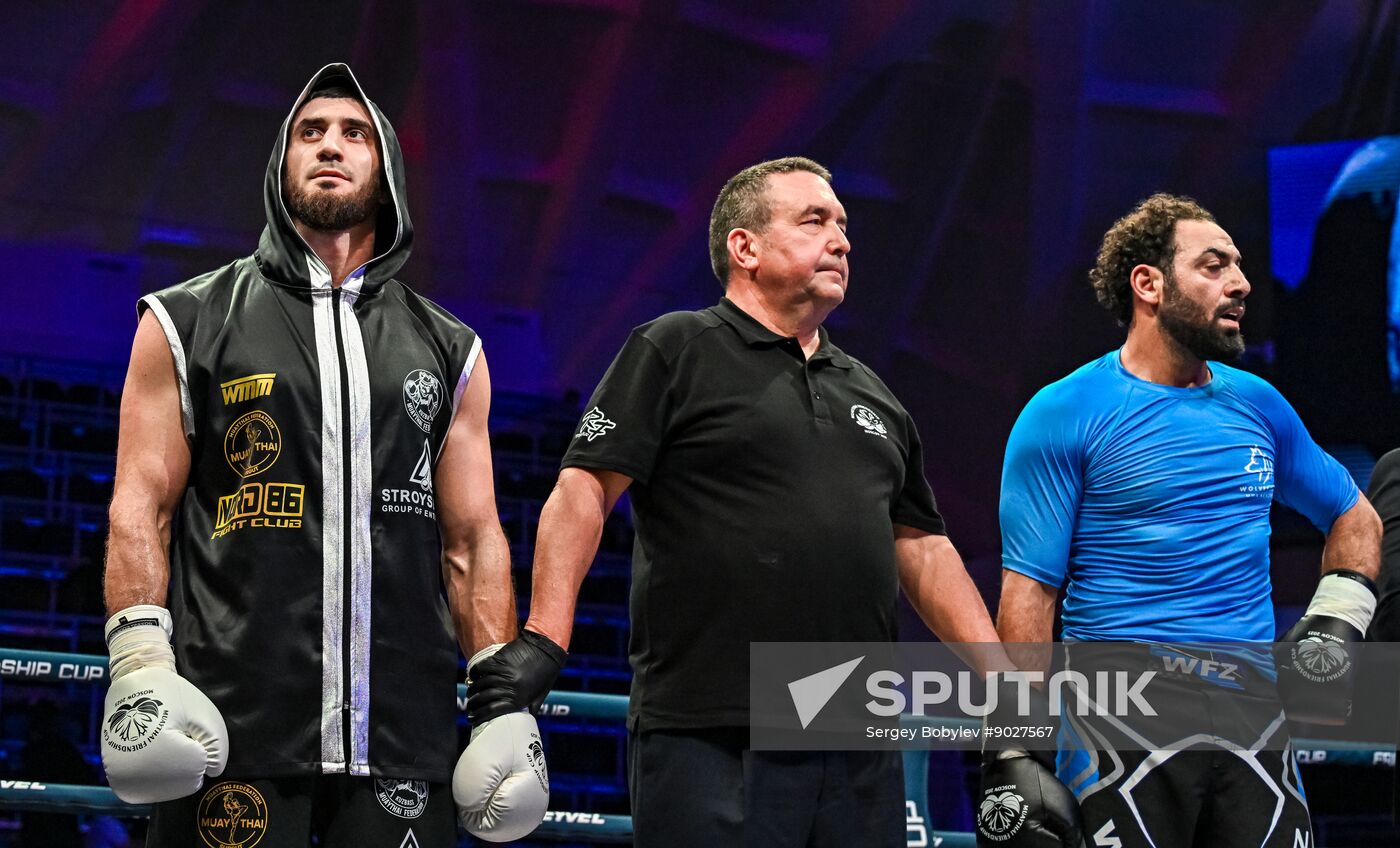 Russia Martial Arts Muaythai Friendship Cup
