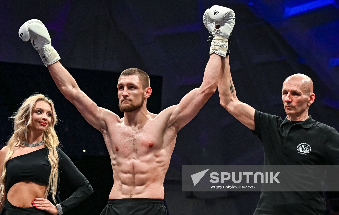 Russia Martial Arts Muaythai Friendship Cup