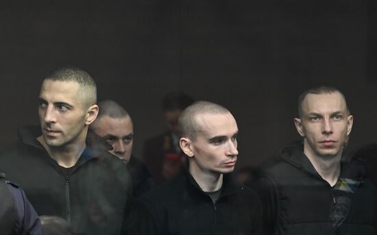 Russia Ukraine Aidar Battalion Fighters Trial