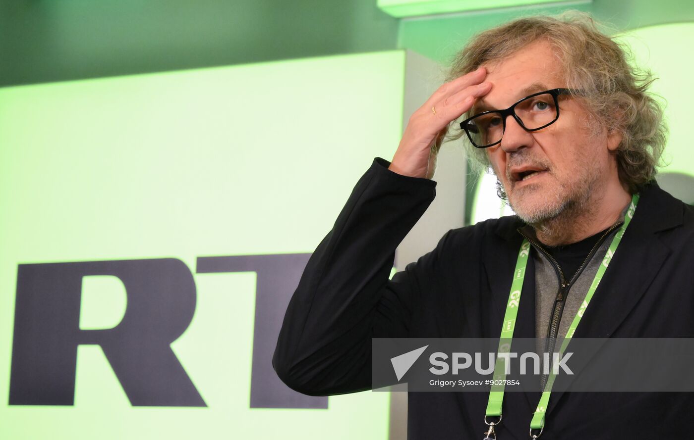 Russia RT TV Channel Anniversary