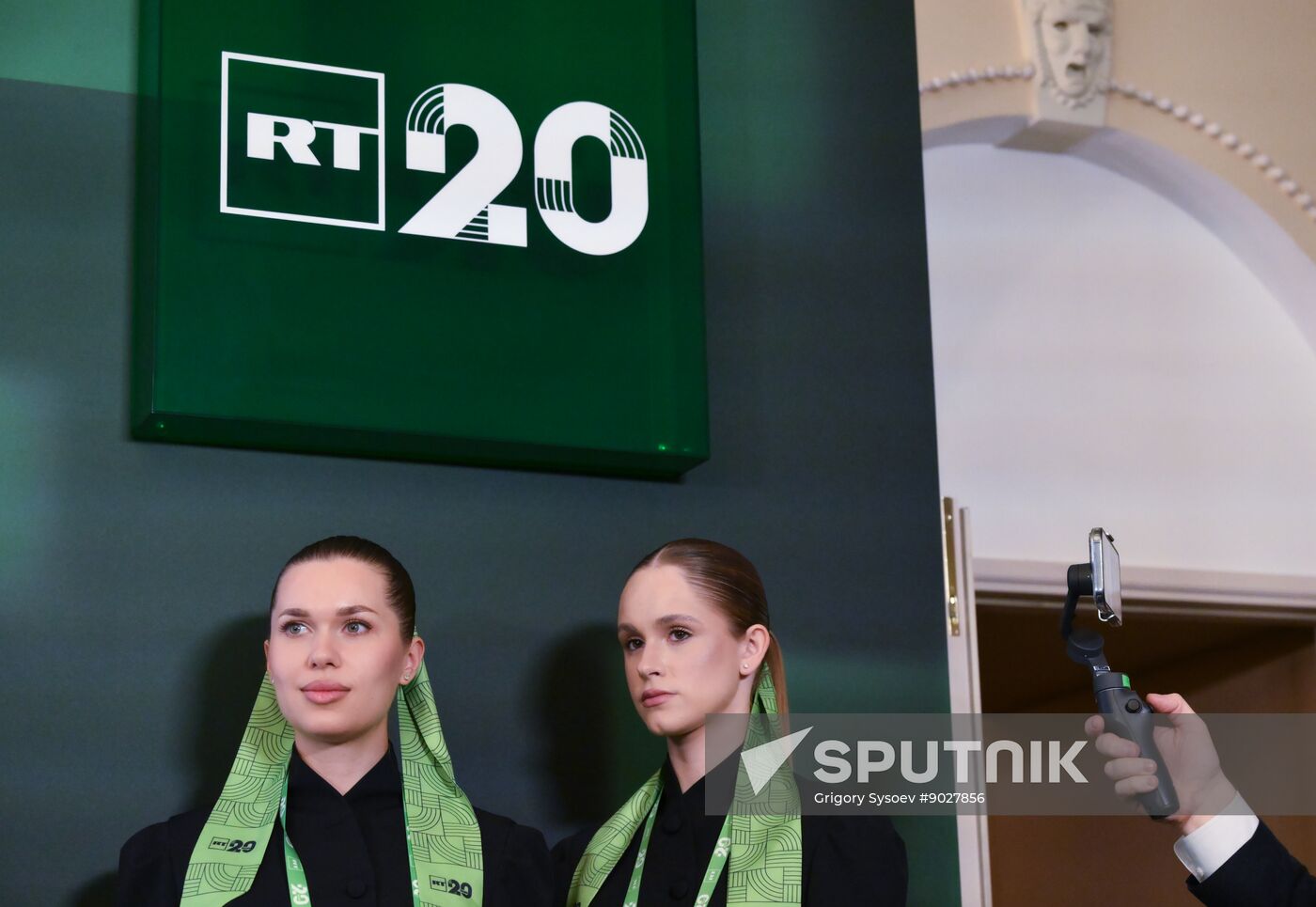 Russia RT TV Channel Anniversary