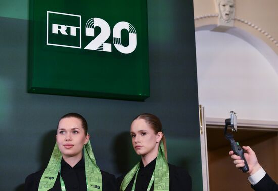 Russia RT TV Channel Anniversary