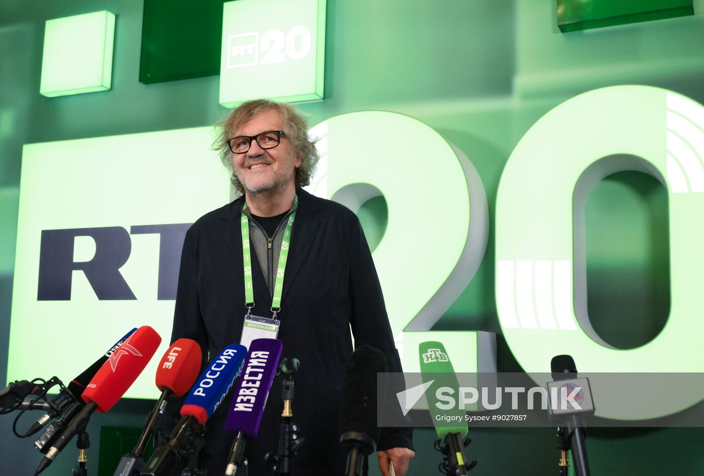 Russia RT TV Channel Anniversary