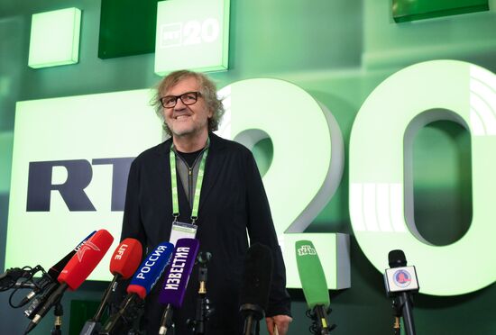 Russia RT TV Channel Anniversary