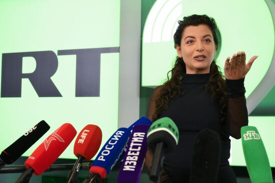 Russia RT TV Channel Anniversary