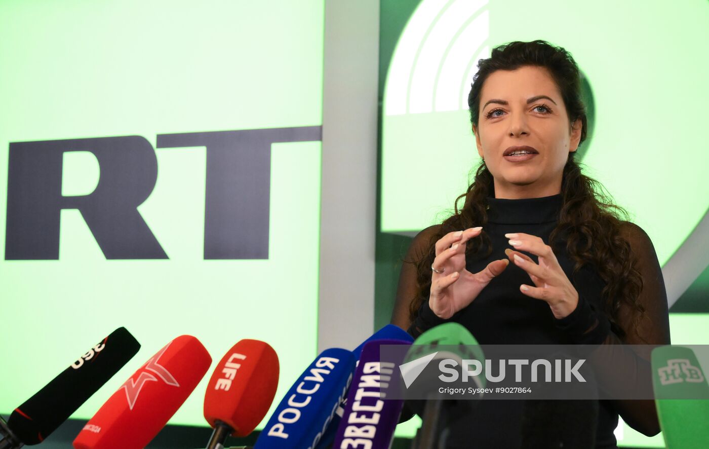 Russia RT TV Channel Anniversary