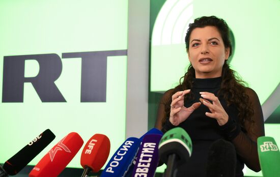 Russia RT TV Channel Anniversary
