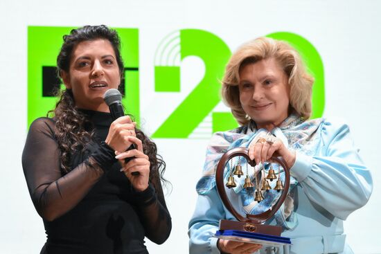 Russia RT TV Channel Anniversary