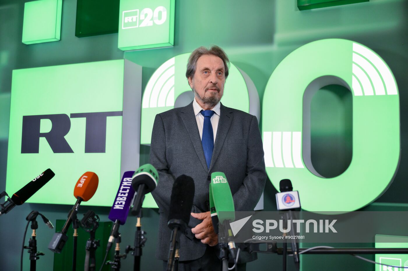 Russia RT TV Channel Anniversary