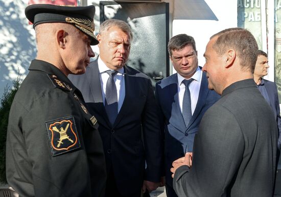 Russia Medvedev Southern Federal District