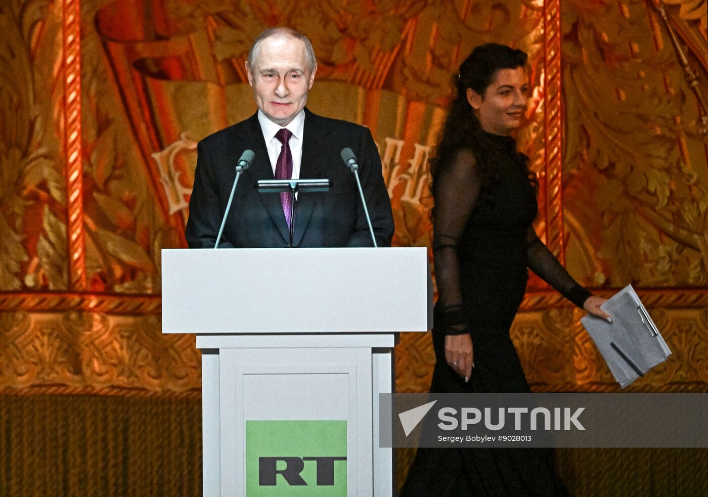 Russia RT TV Channel Anniversary