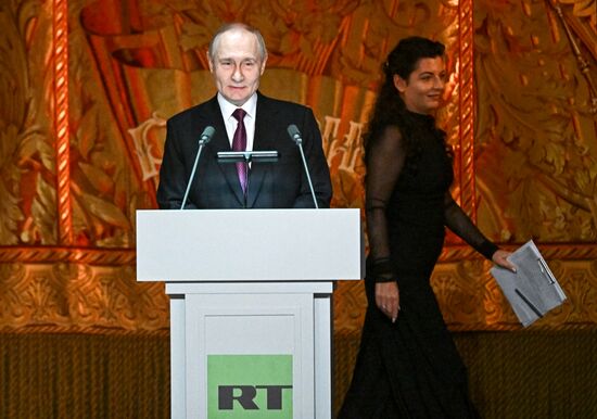 Russia RT TV Channel Anniversary
