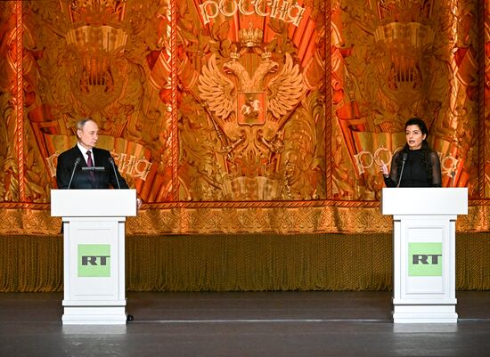 Russia RT TV Channel Anniversary