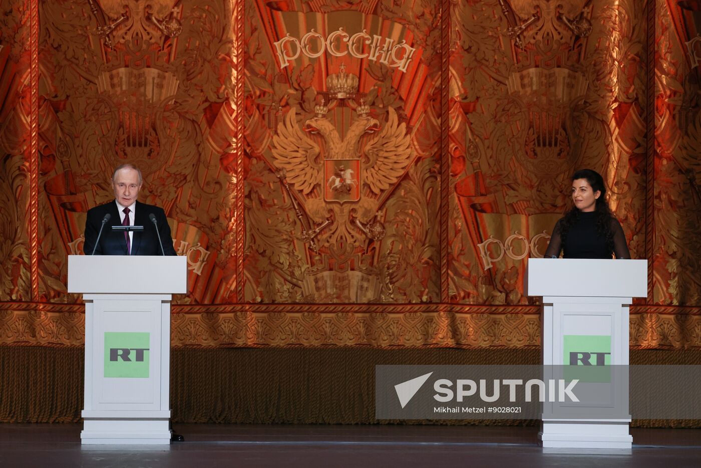 Russia RT TV Channel Anniversary