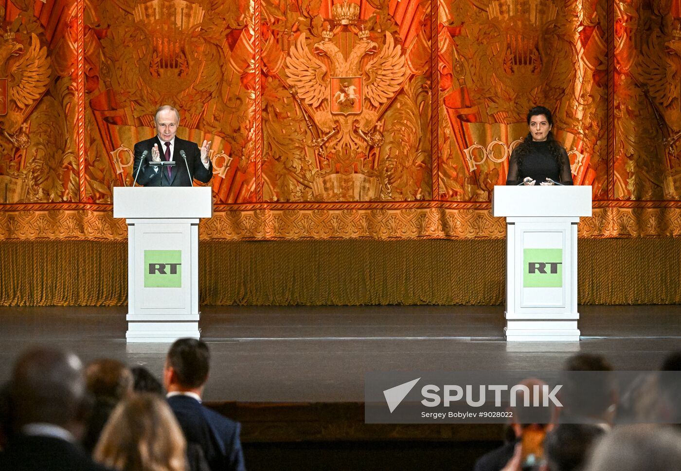 Russia RT TV Channel Anniversary