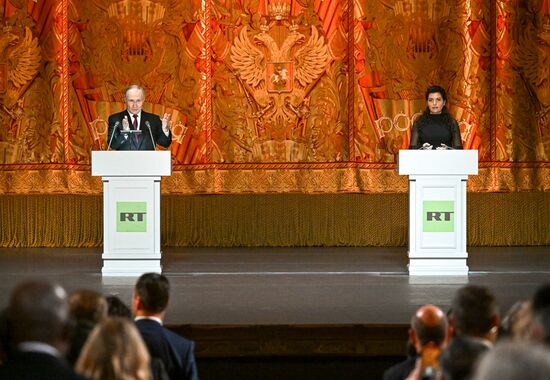 Russia RT TV Channel Anniversary