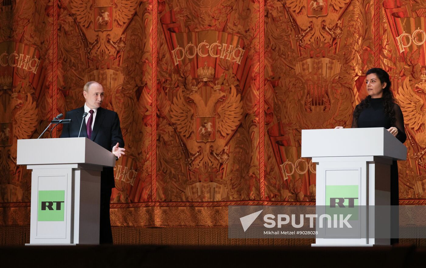 Russia RT TV Channel Anniversary