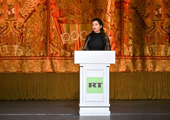 Russia RT TV Channel Anniversary