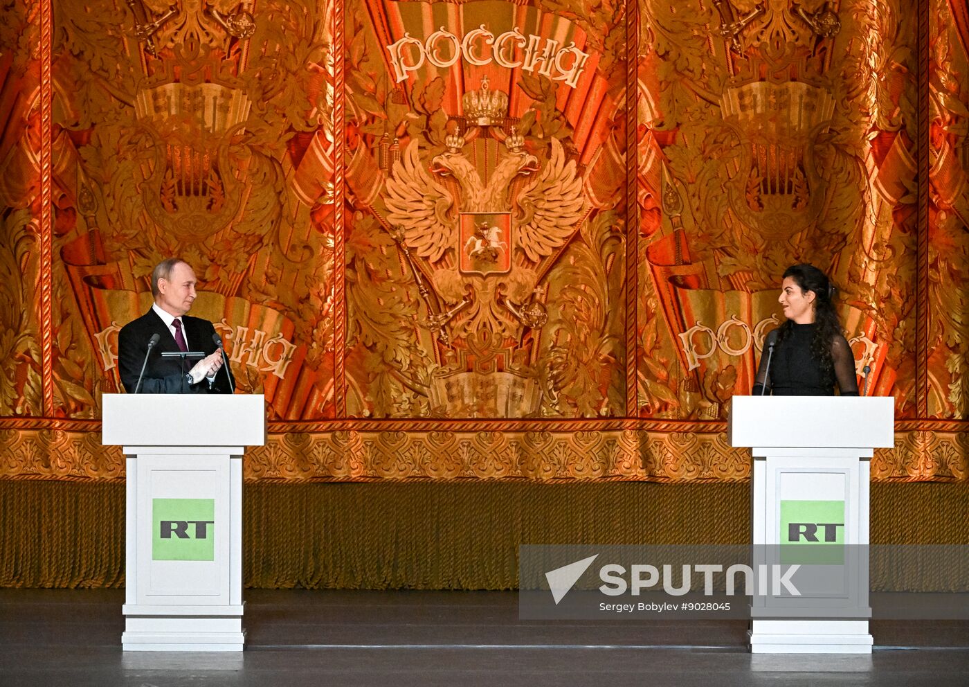 Russia RT TV Channel Anniversary