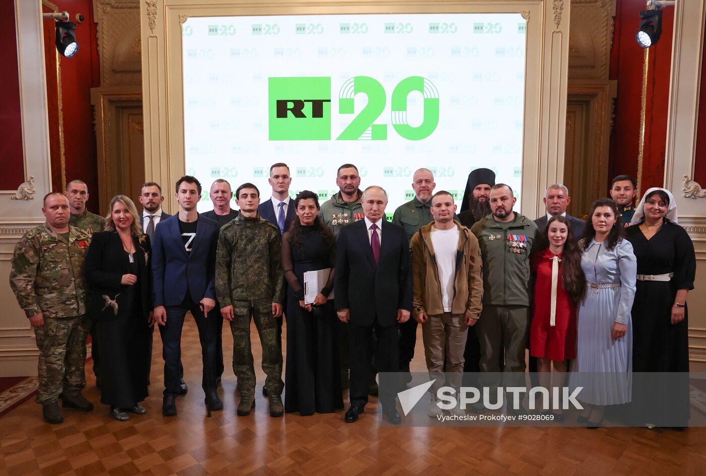 Russia RT TV Channel Anniversary