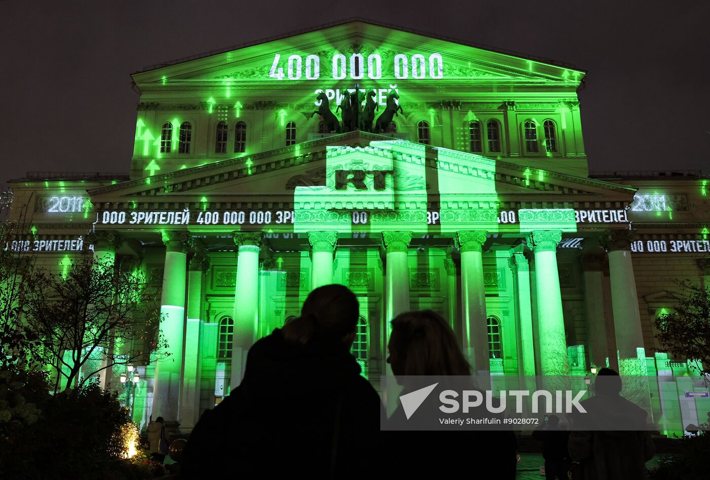 Russia RT TV Channel Anniversary