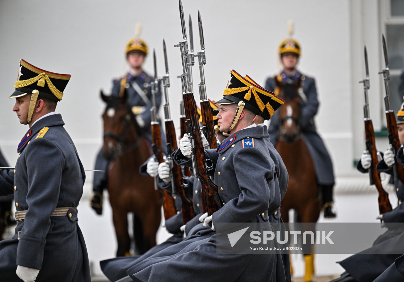 Russia Presidential Regiment Guard Changing Ceremony